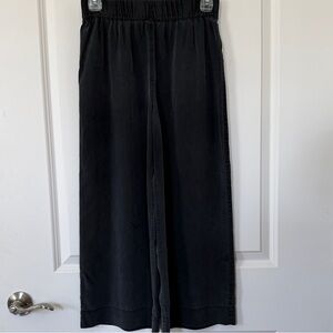 Elizabeth Suzann 100% Silk Wide Leg Pants